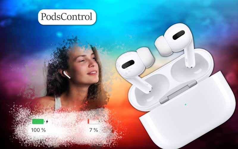 PodsControl là ứng dụng kiểm tra pin Airpod trên Android được nhiều người lựa chọn
