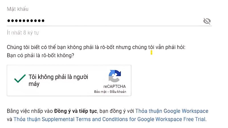 Tạo tài khoản Google WorkSpace